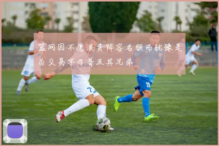 篮网因不愿浪费阵容名额而犹豫是否交易字母哥及其兄弟